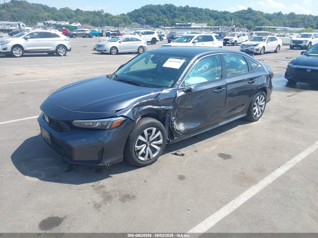 46020286 :رقم المزاد ، 2HGFE2F22SH596194 vin ، 2025 Honda Civic Lx مزاد بيع