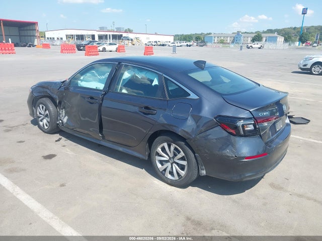 46020286 :رقم المزاد ، 2HGFE2F22SH596194 vin ، 2025 Honda Civic Lx مزاد بيع