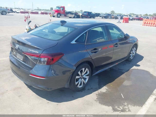 46020286 :رقم المزاد ، 2HGFE2F22SH596194 vin ، 2025 Honda Civic Lx مزاد بيع