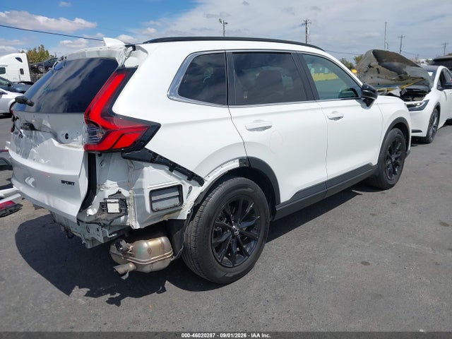 2024 Honda Cr-v Hybrid Sport მანქანა იყიდება აუქციონზე, vin: 7FARS5H51RE036605, აუქციონის ნომერი: 46020287