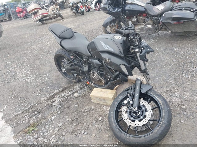 2019 Yamaha Mt07 მანქანა იყიდება აუქციონზე, vin: JYARM27E0KA004891, აუქციონის ნომერი: 46020309