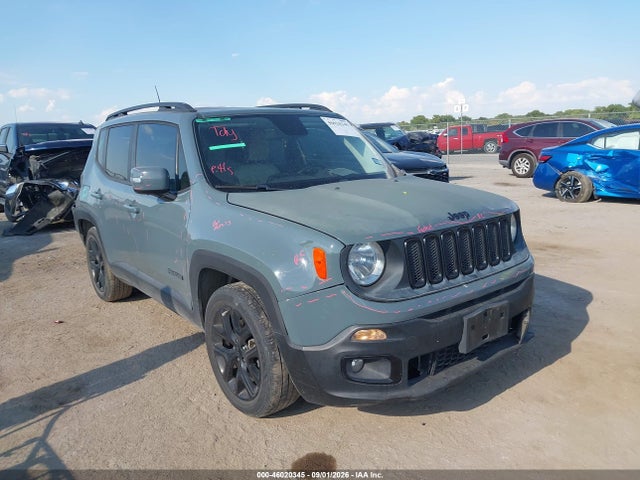 46020345 :رقم المزاد ، ZACCJABB3HPF80557 vin ، 2017 Jeep Renegade Altitude مزاد بيع