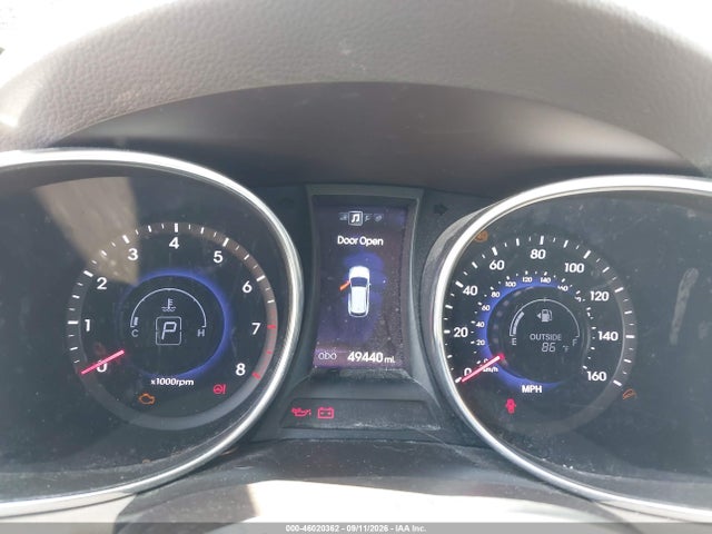 2013 Hyundai Santa Fe Sport მანქანა იყიდება აუქციონზე, vin: 5XYZU3LB5DG044280, აუქციონის ნომერი: 46020362