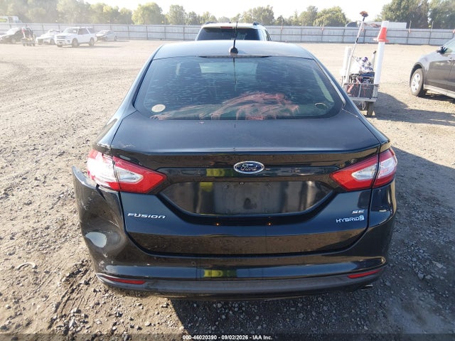 2015 Ford Fusion Hybrid Se მანქანა იყიდება აუქციონზე, vin: 3FA6P0LU9FR310814, აუქციონის ნომერი: 46020390