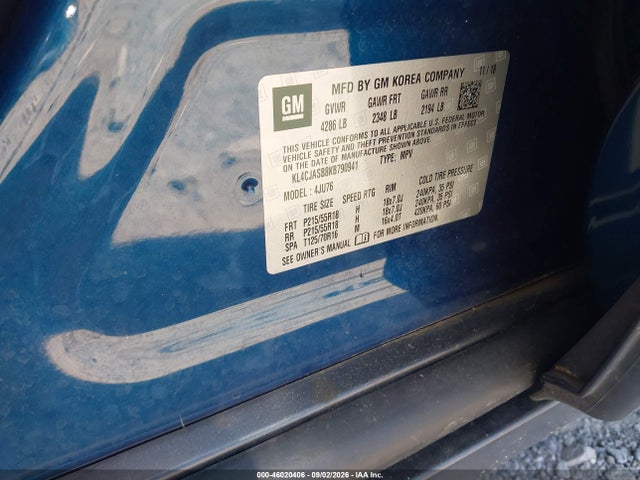 Продаж на аукціоні авто 2019 Buick Encore Fwd Preferred, vin: KL4CJASB8KB790941, номер лоту: 46020406