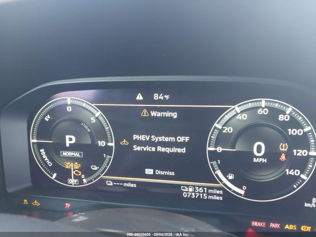 46020408 :رقم المزاد ، JA4T5UA9XPZ046244 vin ، 2023 Mitsubishi Outlander Phev Ralliart S-awc/se S-awc مزاد بيع