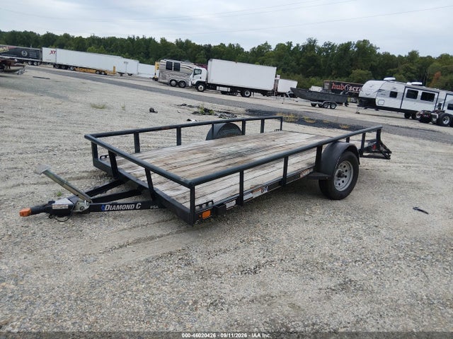 2019 Trailer Diamond C 14' Psa Utility მანქანა იყიდება აუქციონზე, vin: 46UFU1414K1216414, აუქციონის ნომერი: 46020426