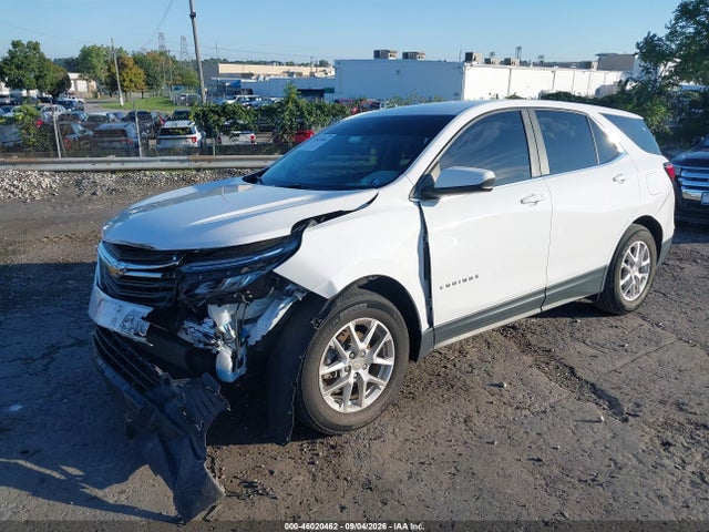 2022 Chevrolet Equinox Fwd Lt მანქანა იყიდება აუქციონზე, vin: 3GNAXKEV1NL192398, აუქციონის ნომერი: 46020462
