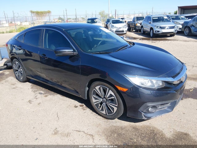 46020497 :رقم المزاد ، 19XFC1F74GE017574 vin ، 2016 Honda Civic Ex-l مزاد بيع