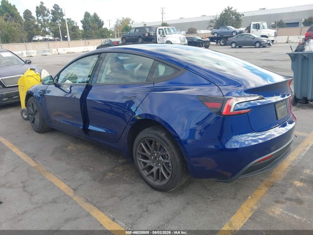 5YJ3E1EA2SF081948 Tesla Model 3 Long Range Rear-wheel Drive/standard Rear-wheel Drive