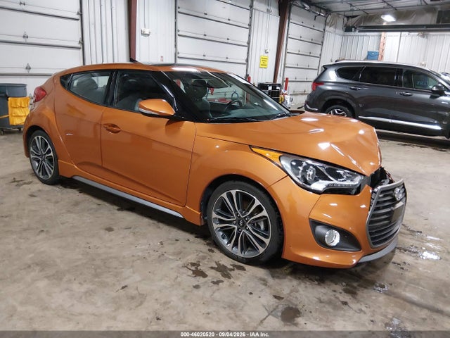 46020520 :رقم المزاد ، KMHTC6AE8GU301065 vin ، 2016 Hyundai Veloster Turbo مزاد بيع