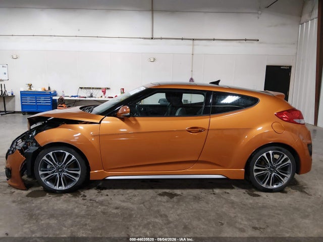 46020520 :رقم المزاد ، KMHTC6AE8GU301065 vin ، 2016 Hyundai Veloster Turbo مزاد بيع