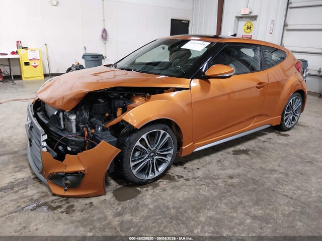 46020520 :رقم المزاد ، KMHTC6AE8GU301065 vin ، 2016 Hyundai Veloster Turbo مزاد بيع