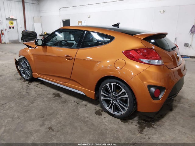 46020520 :رقم المزاد ، KMHTC6AE8GU301065 vin ، 2016 Hyundai Veloster Turbo مزاد بيع