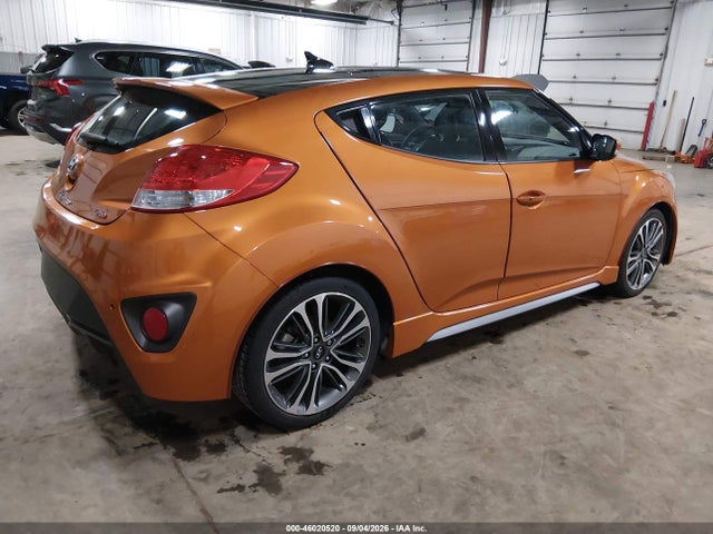 46020520 :رقم المزاد ، KMHTC6AE8GU301065 vin ، 2016 Hyundai Veloster Turbo مزاد بيع