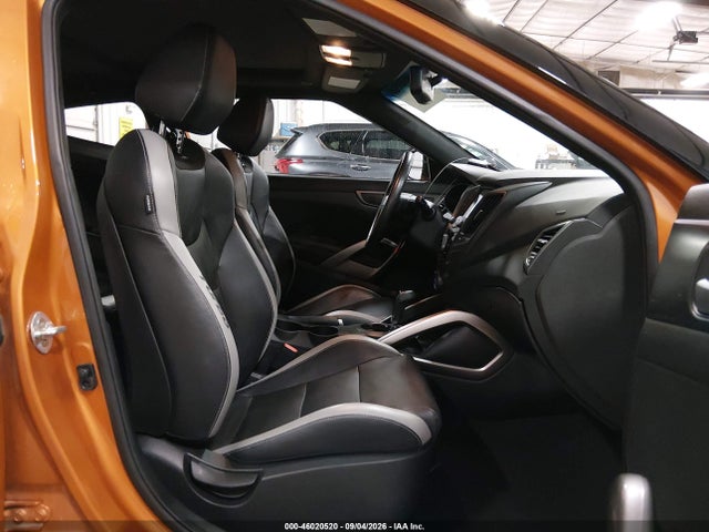 46020520 :رقم المزاد ، KMHTC6AE8GU301065 vin ، 2016 Hyundai Veloster Turbo مزاد بيع