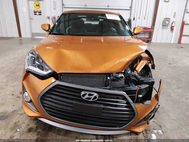 46020520 :رقم المزاد ، KMHTC6AE8GU301065 vin ، 2016 Hyundai Veloster Turbo مزاد بيع