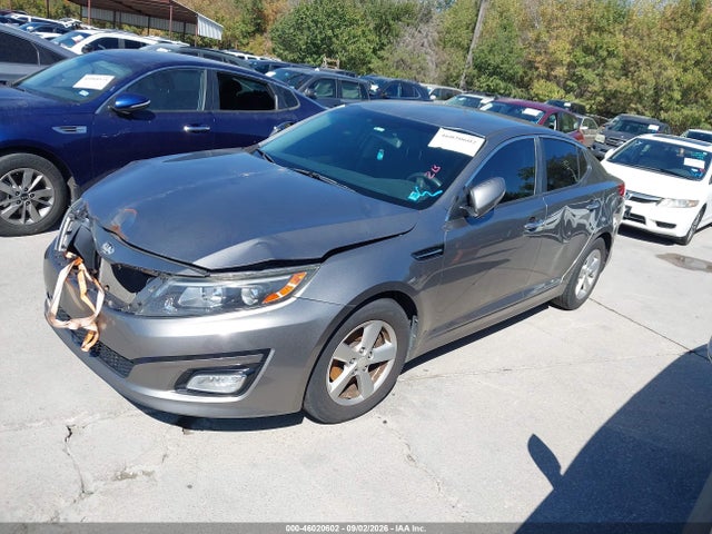 2015 Kia Optima Lx მანქანა იყიდება აუქციონზე, vin: 5XXGM4A71FG441343, აუქციონის ნომერი: 46020602