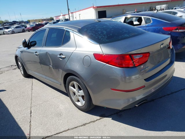 2015 Kia Optima Lx მანქანა იყიდება აუქციონზე, vin: 5XXGM4A71FG441343, აუქციონის ნომერი: 46020602