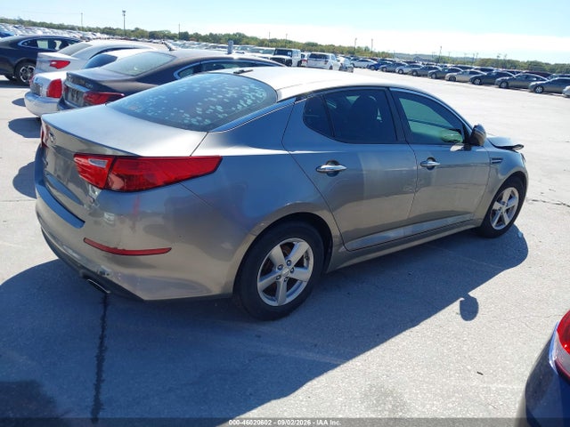 2015 Kia Optima Lx მანქანა იყიდება აუქციონზე, vin: 5XXGM4A71FG441343, აუქციონის ნომერი: 46020602