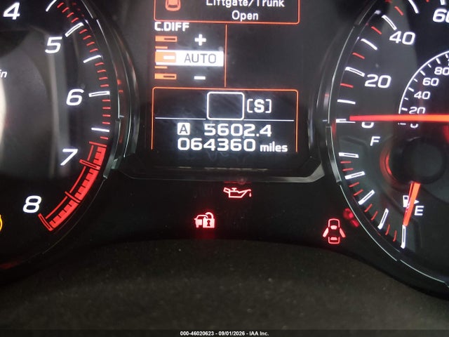 Продаж на аукціоні авто 2018 Subaru Wrx Sti, vin: JF1VA2M66J9837240, номер лоту: 46020623
