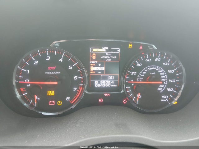 Продаж на аукціоні авто 2018 Subaru Wrx Sti, vin: JF1VA2M66J9837240, номер лоту: 46020623