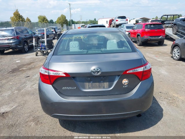 2016 Toyota Corolla Le მანქანა იყიდება აუქციონზე, vin: 2T1BURHE6GC700171, აუქციონის ნომერი: 46020630