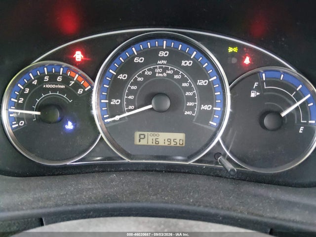 Aukcja sprzedaży 2012 Subaru Forester 2.5x, vin: JF2SHABC5CH442469, numer aukcji: 46020687