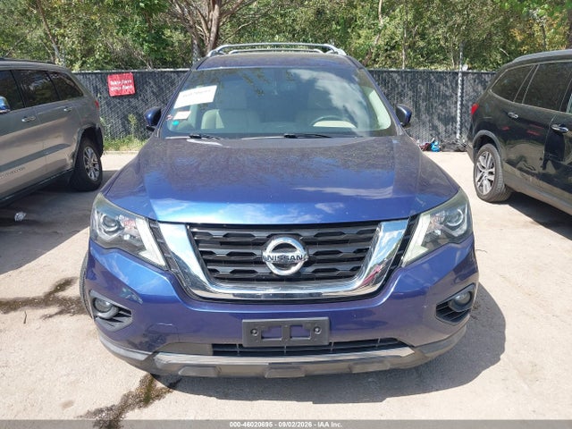 2018 Nissan Pathfinder Sl მანქანა იყიდება აუქციონზე, vin: 5N1DR2MM7JC647152, აუქციონის ნომერი: 46020695