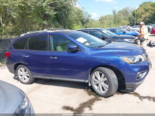 2018 Nissan Pathfinder Sl მანქანა იყიდება აუქციონზე, vin: 5N1DR2MM7JC647152, აუქციონის ნომერი: 46020695