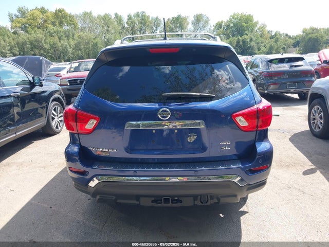 2018 Nissan Pathfinder Sl მანქანა იყიდება აუქციონზე, vin: 5N1DR2MM7JC647152, აუქციონის ნომერი: 46020695