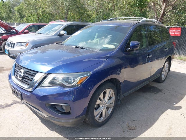 2018 Nissan Pathfinder Sl მანქანა იყიდება აუქციონზე, vin: 5N1DR2MM7JC647152, აუქციონის ნომერი: 46020695