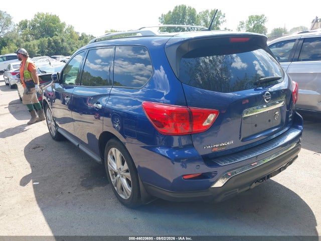 2018 Nissan Pathfinder Sl მანქანა იყიდება აუქციონზე, vin: 5N1DR2MM7JC647152, აუქციონის ნომერი: 46020695