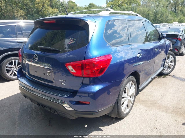 2018 Nissan Pathfinder Sl მანქანა იყიდება აუქციონზე, vin: 5N1DR2MM7JC647152, აუქციონის ნომერი: 46020695