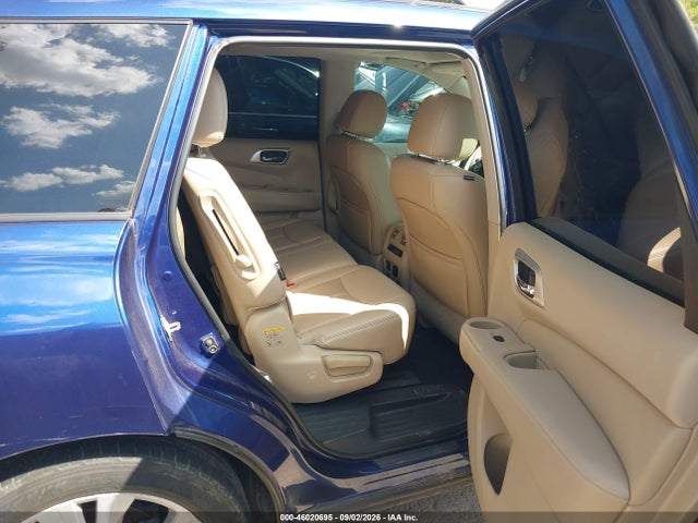 2018 Nissan Pathfinder Sl მანქანა იყიდება აუქციონზე, vin: 5N1DR2MM7JC647152, აუქციონის ნომერი: 46020695