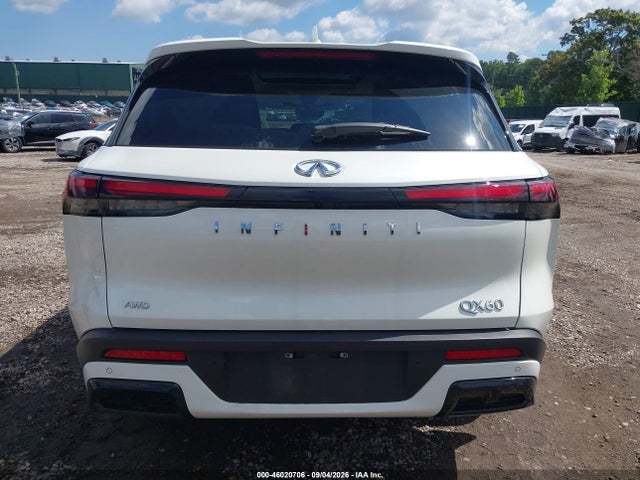 Aukcja sprzedaży 2025 Infiniti Qx60 Luxe Awd, vin: 5N1AL1FS4SC360055, numer aukcji: 46020706