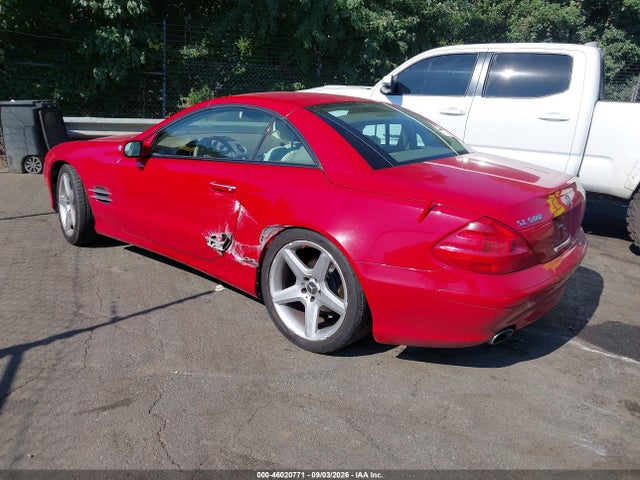 2005 Mercedes-benz Sl 500 მანქანა იყიდება აუქციონზე, vin: WDBSK75F05F097440, აუქციონის ნომერი: 46020771