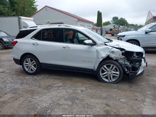 2018 Chevrolet Equinox Premier მანქანა იყიდება აუქციონზე, vin: 2GNAXWEX6J6301784, აუქციონის ნომერი: 46020779