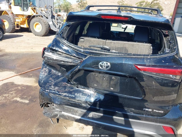 Продаж на аукціоні авто 2021 Toyota Highlander Xse, vin: 5TDJZRBH3MS102347, номер лоту: 46020844