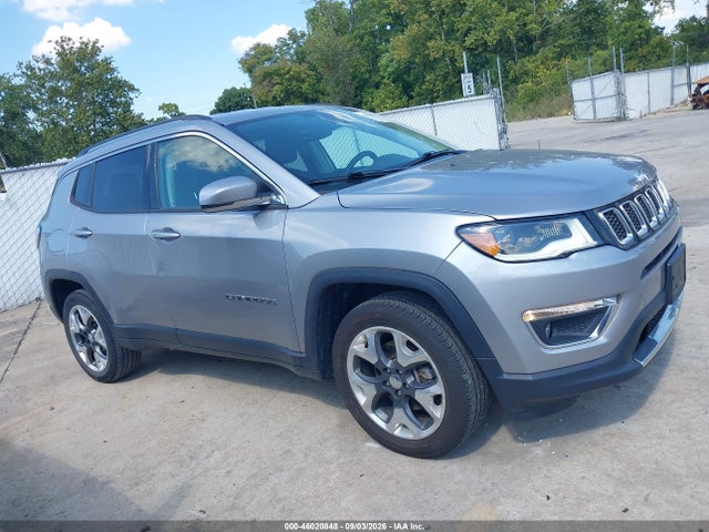 46020848 :رقم المزاد ، 3C4NJDCB2JT442497 vin ، 2018 Jeep Compass Limited 4x4 مزاد بيع