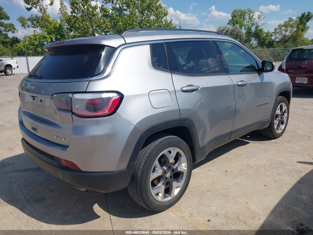 46020848 :رقم المزاد ، 3C4NJDCB2JT442497 vin ، 2018 Jeep Compass Limited 4x4 مزاد بيع
