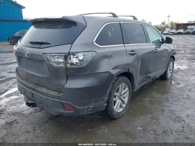 Продаж на аукціоні авто 2016 Toyota Highlander Le V6, vin: 5TDBKRFH3GS351299, номер лоту: 46020935