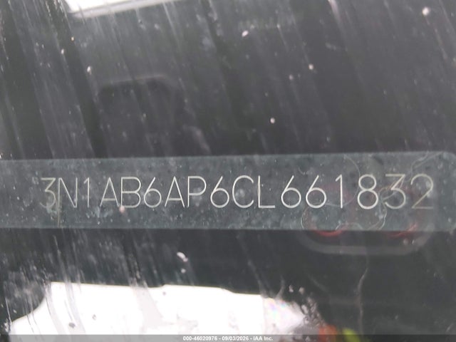 2012 Nissan Sentra 2.0 Sr მანქანა იყიდება აუქციონზე, vin: 3N1AB6AP6CL661832, აუქციონის ნომერი: 46020976