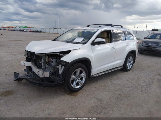 Продажа на аукционе авто 2016 Toyota Highlander Limited Platinum V6, vin: 5TDYKRFH0GS134612, номер лота: 46020990