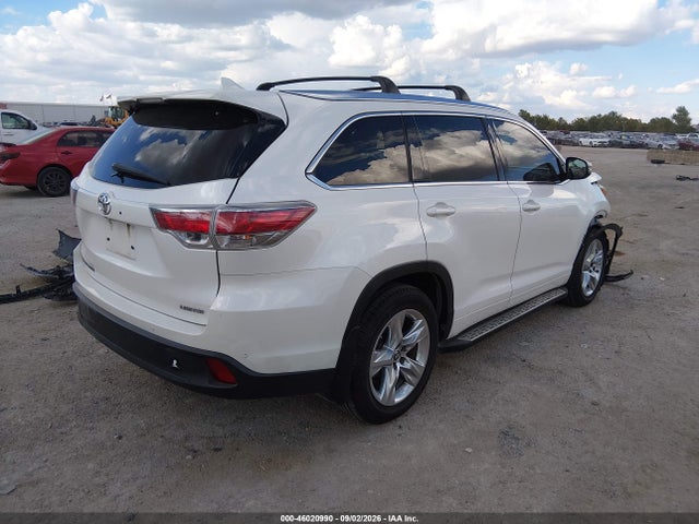 Продажа на аукционе авто 2016 Toyota Highlander Limited Platinum V6, vin: 5TDYKRFH0GS134612, номер лота: 46020990