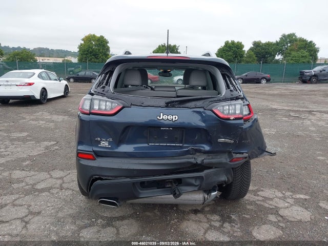 46021035 :رقم المزاد ، 1C4PJMMN1MD163280 vin ، 2021 Jeep Cherokee Latitude Lux 4x4 مزاد بيع