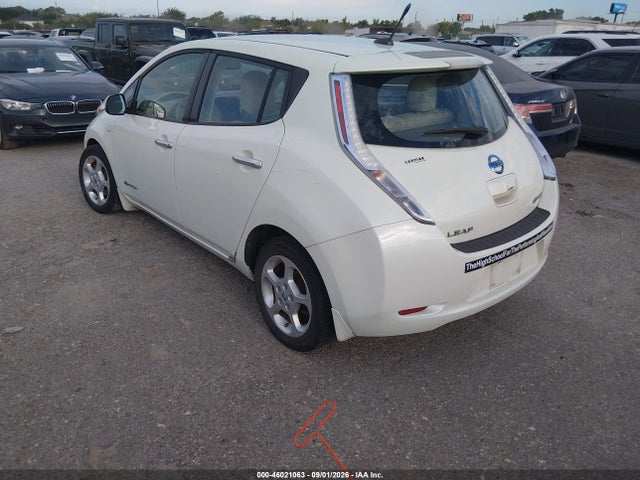Продажа на аукционе авто 2012 Nissan Leaf Sl, vin: JN1AZ0CP0CT016997, номер лота: 46021063