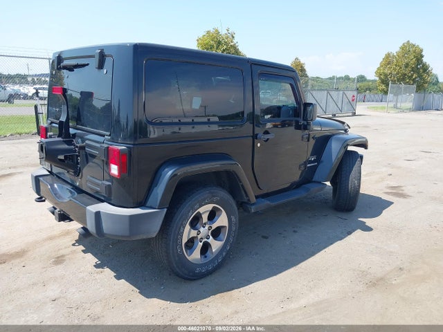 Продажа на аукционе авто 2016 Jeep Wrangler Sahara, vin: 1C4AJWBG0GL209200, номер лота: 46021070