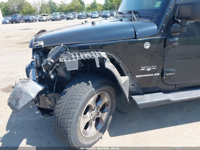 Продажа на аукционе авто 2016 Jeep Wrangler Sahara, vin: 1C4AJWBG0GL209200, номер лота: 46021070