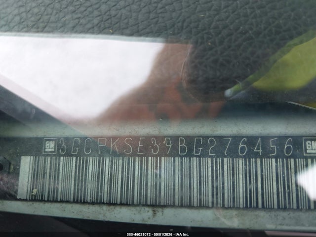 Продаж на аукціоні авто 2011 Chevrolet Silverado 1500 Lt, vin: 3GCPKSE39BG276456, номер лоту: 46021072